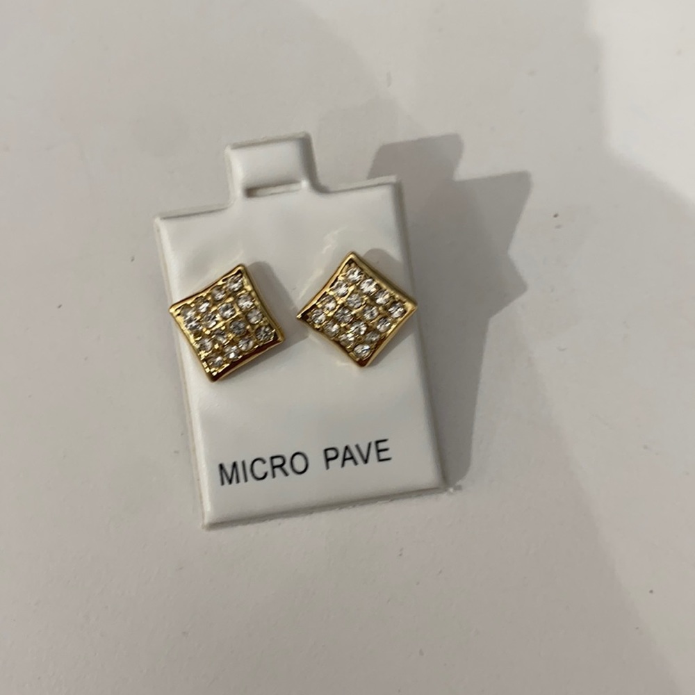 MICRO PAVE earings